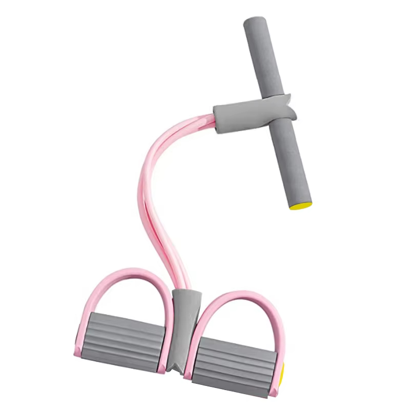 Yoga Pedal Puller Fitness Equipment - Gumy oporowe 4-tubowe z pedałami do