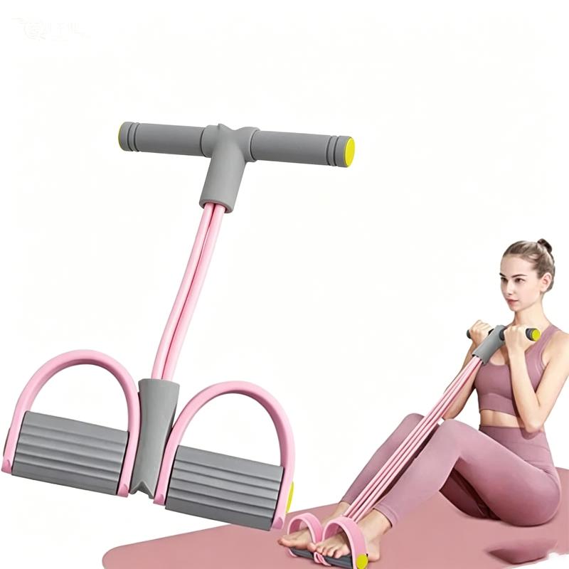 Yoga Pedal Puller Fitness Equipment - 4-tubowe gumy oporowe do ćwiczeń, pedał
