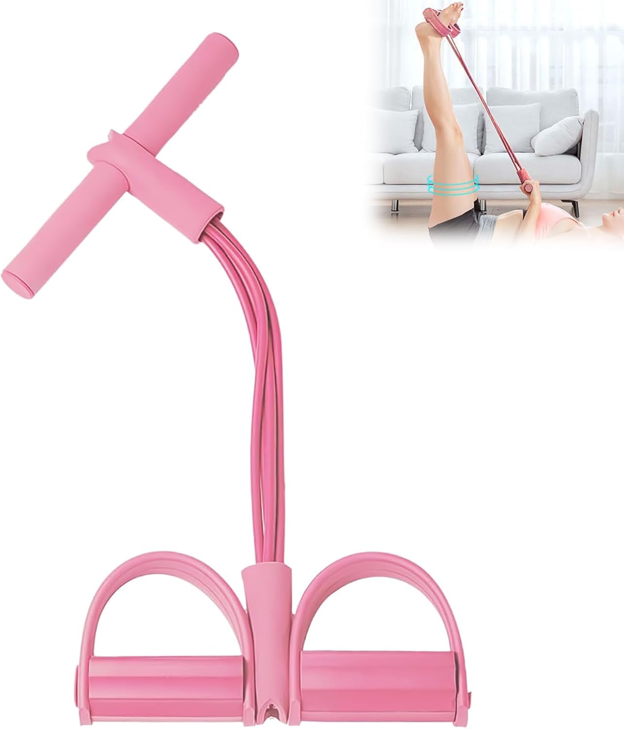 Yoga Pedal Puller Fitness Equipment - Gumy oporowe do ćwiczeń - 4-tubowa