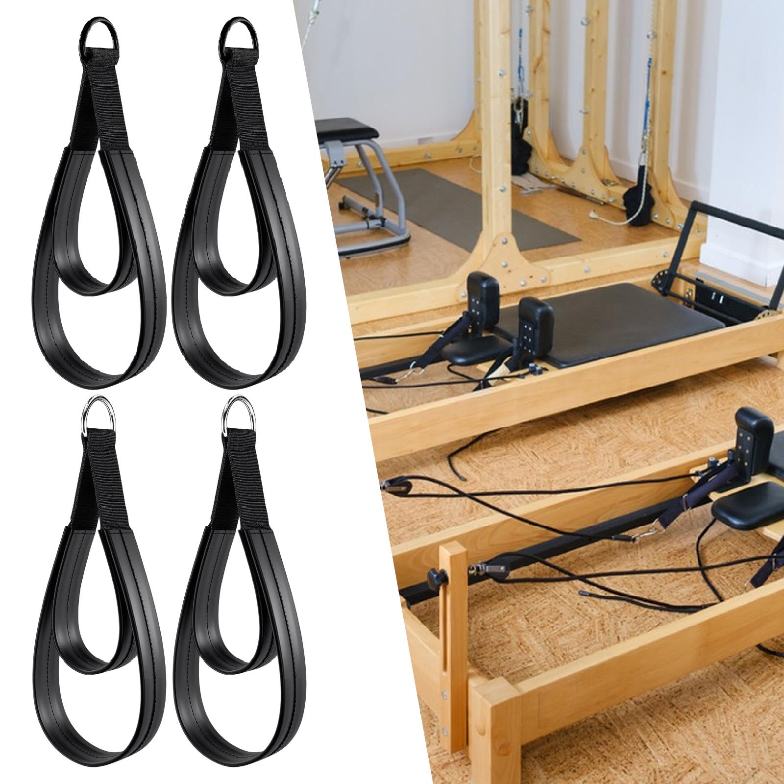 Yoga Fitness Reformer - 2x D-ringi Pasek Uchwyt Wielofunkcyjne Pilates