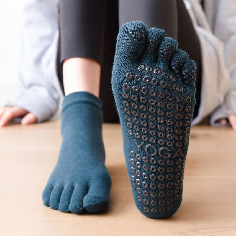 Yoga Dance & Fitness Center Llc - Antypoślizgowe damskie skarpetki do pilates pięć