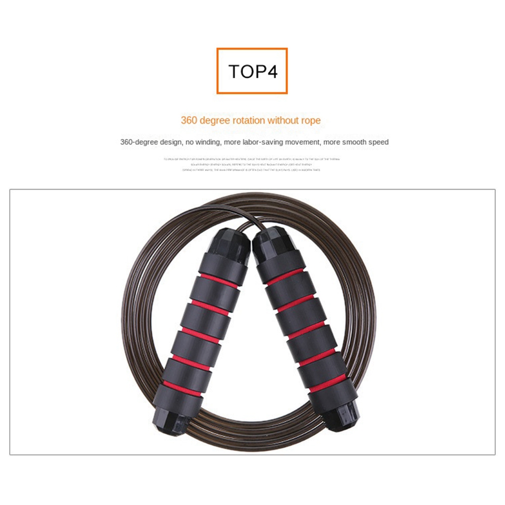 Speed Skipping Rope - Skakanka z obciążeniem, odpowiednia do ćwiczeń