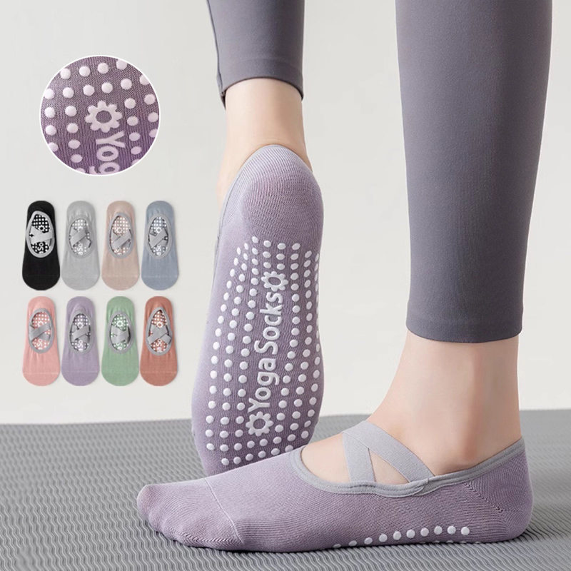 Yoga Fitness Workout - Oddychający ręcznik dół skarpetki do jogi