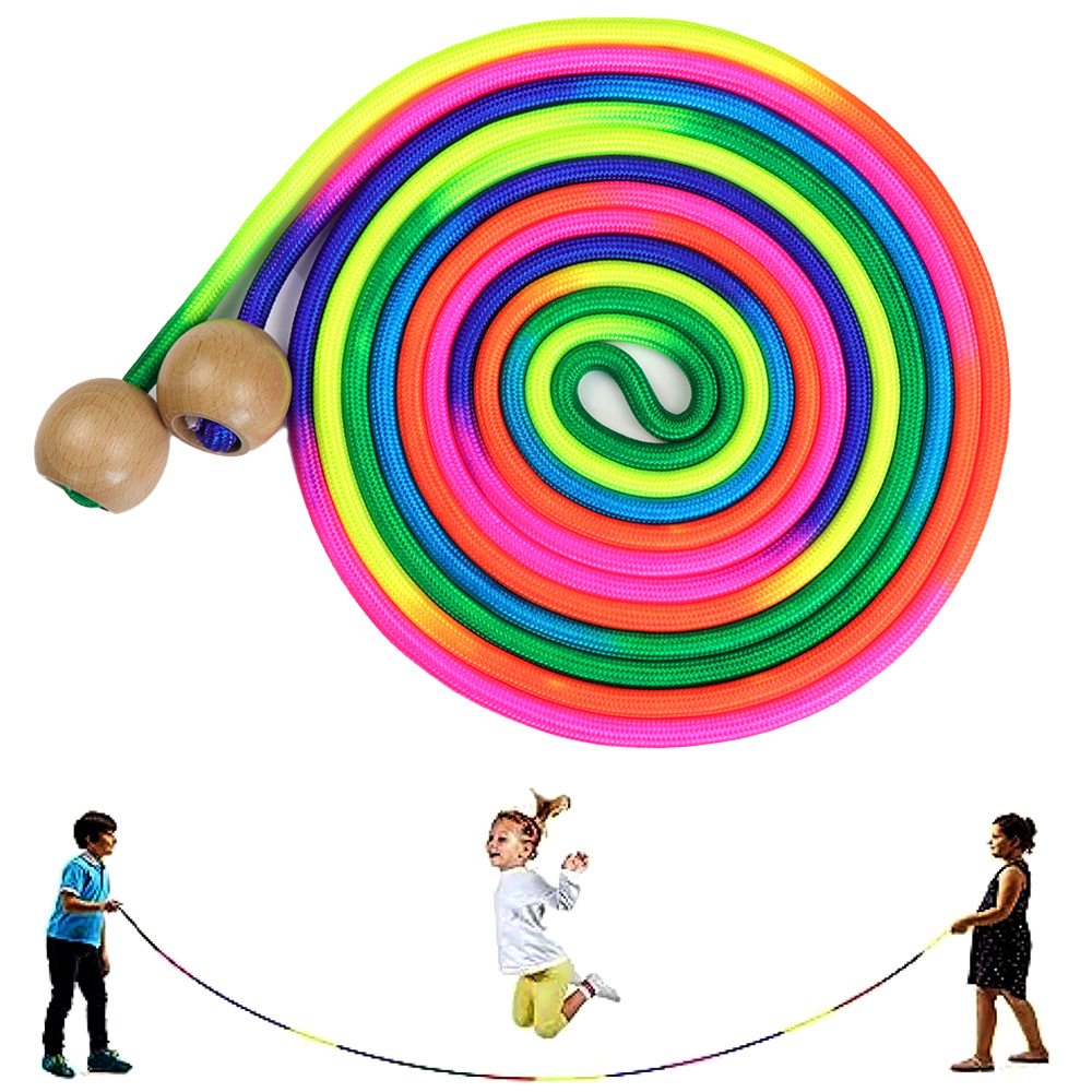 Speed Skipping Rope - Skakanka 5M Rainbow dla dzieci i