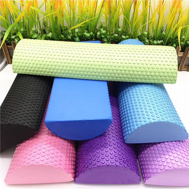 Yoga Blocks - 30/45cm Półokrągły wałek piankowy do masażu