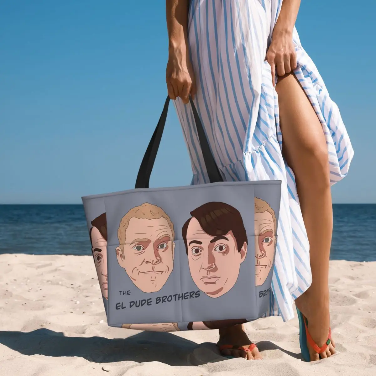 Yoga Fitness Dude - Torba plażowa Peep Show Mark i