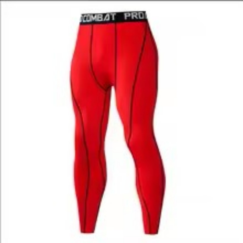 Yoga Fitness Workout - Męskie legginsy kompresyjne do biegania, sportowe