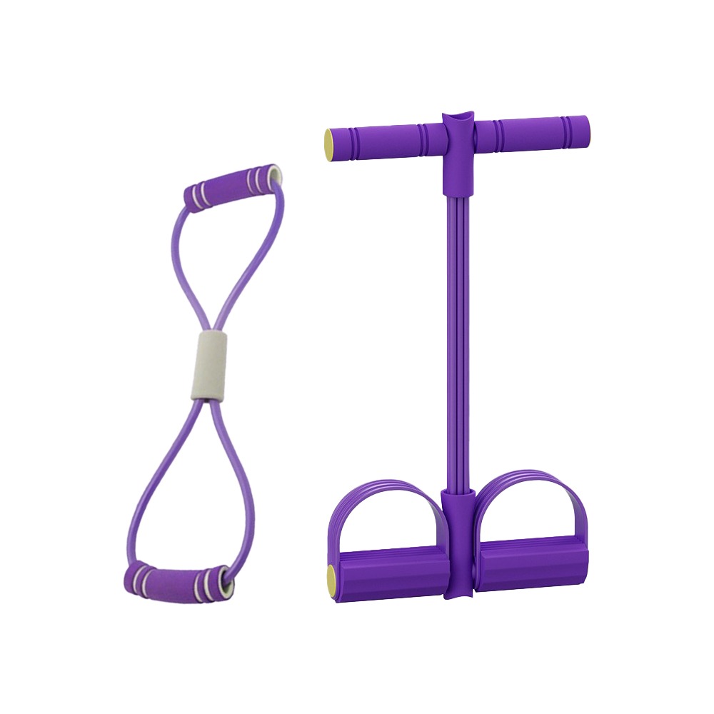 Yoga Pedal Puller Fitness Equipment - Zestaw 6 gum oporowych TPE z