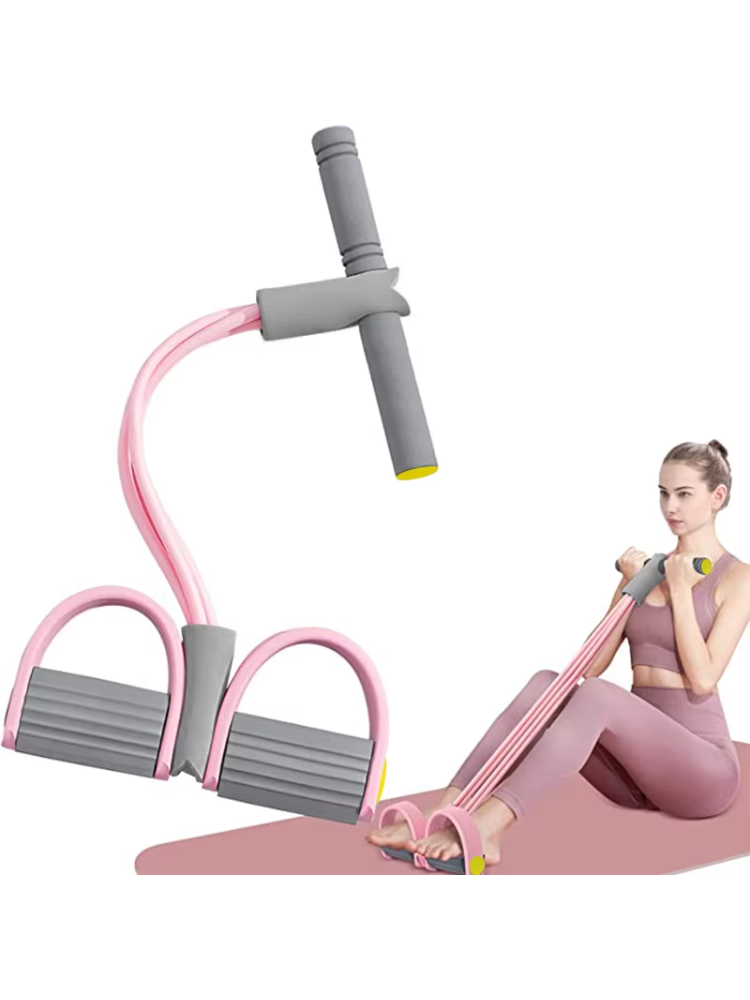 Gumy oporowe 4-tubowe z pedała – Yoga Pedal Puller Fitness Equipment recenzja i cena