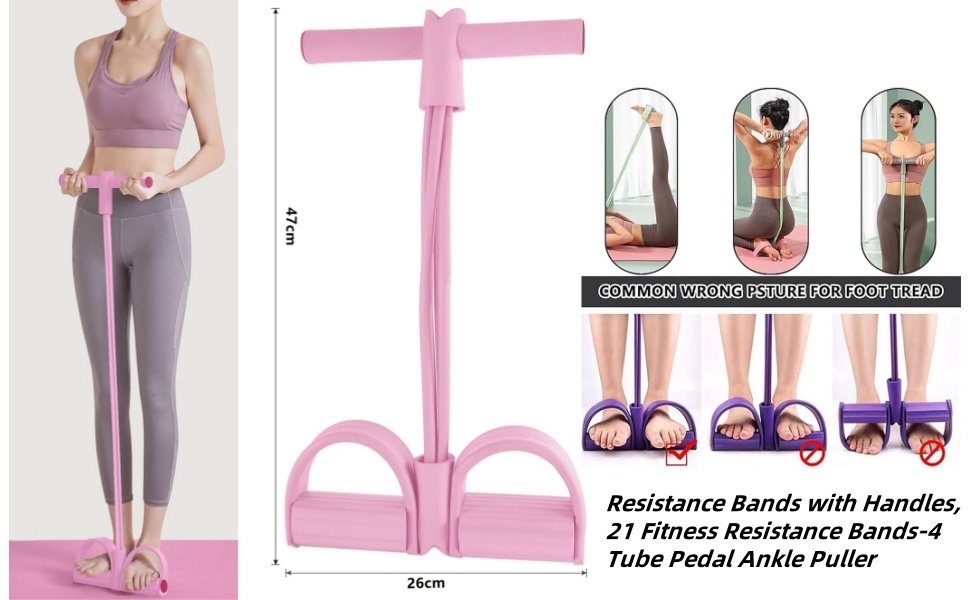 6 Gumowych Taśm Opórnych z Uch – Yoga Pedal Puller Fitness Equipment recenzja i cena