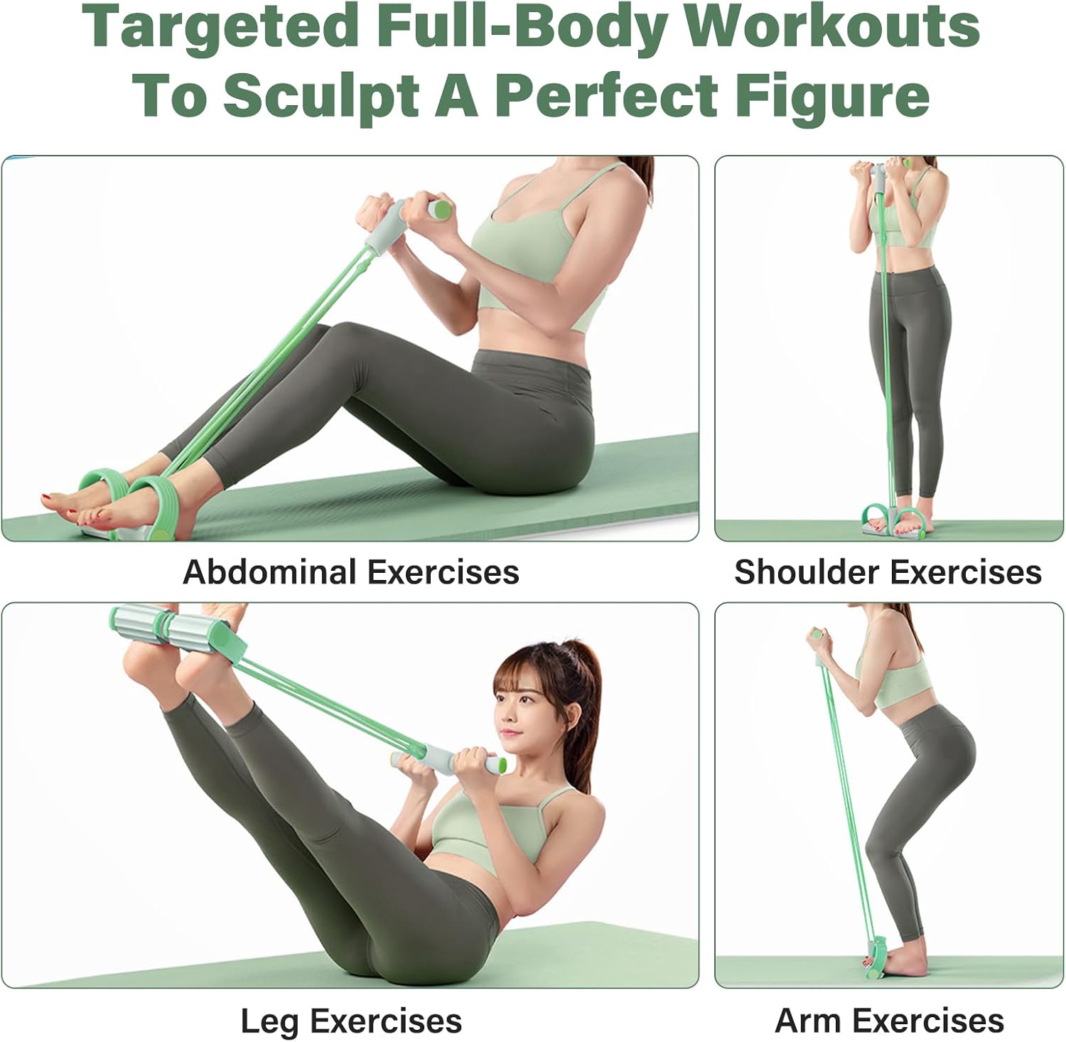 6 Gumowych Taśm Opórnych z Uch – Yoga Pedal Puller Fitness Equipment recenzja i cena