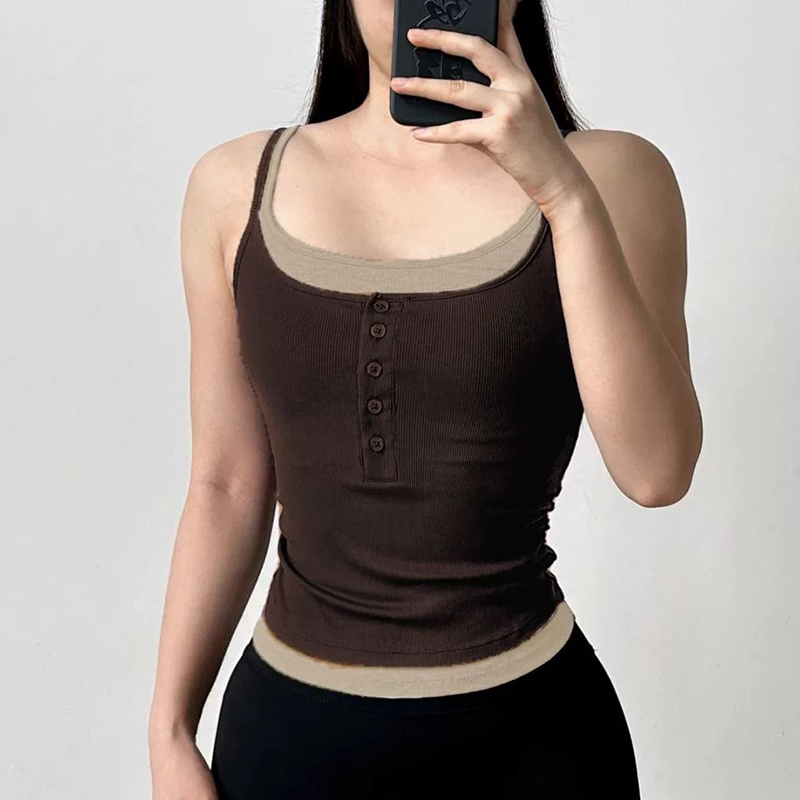 Kolorowy, sportowy top typu br – Yoga Blocks recenzja i cena