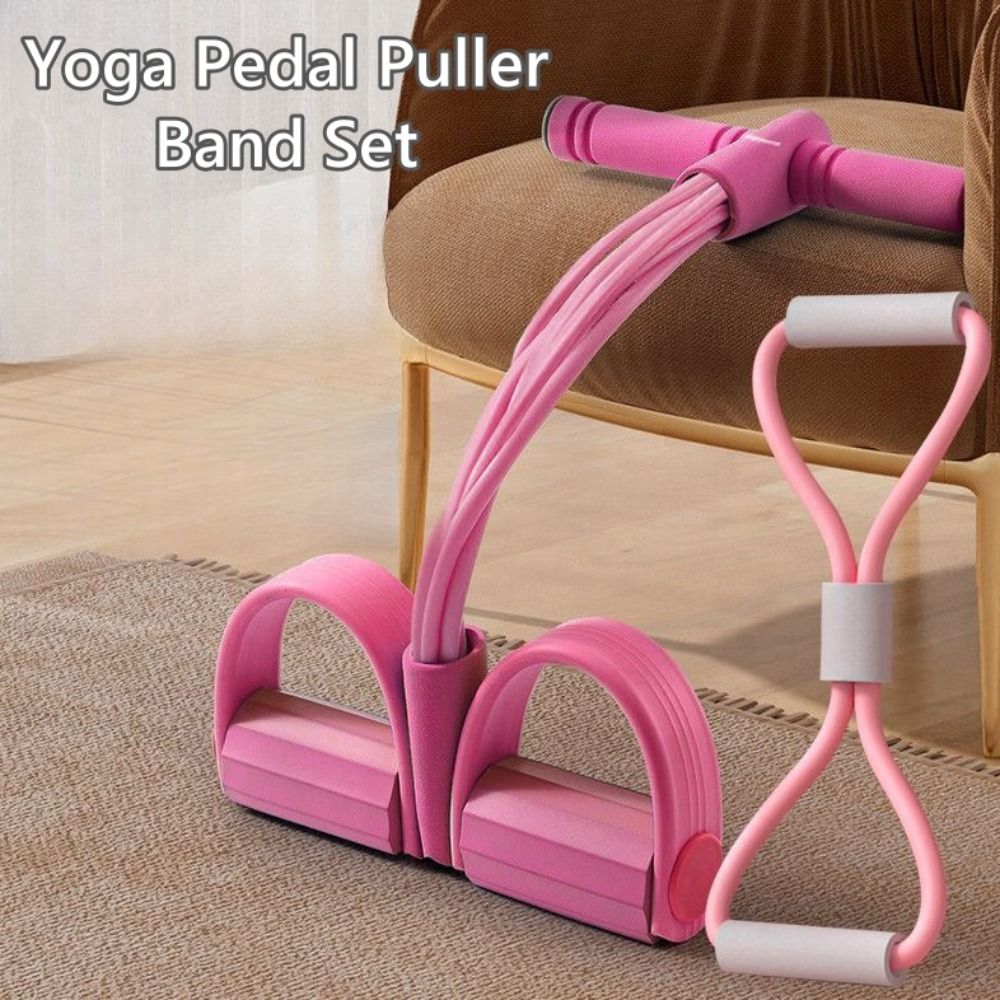 Zestaw 6 gum oporowych TPE do  – Yoga Pedal Puller Fitness Equipment recenzja i cena