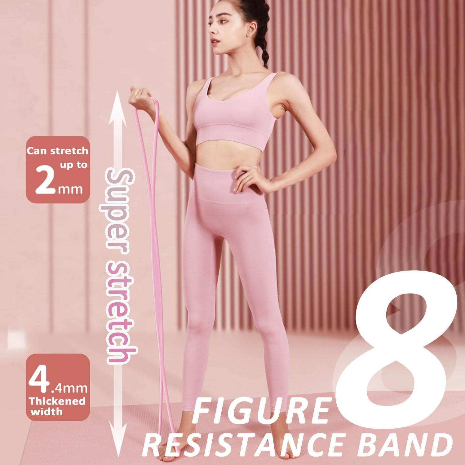 Gumowa taśma do jogi w kształc – Figure 8 Resistance Band recenzja i cena