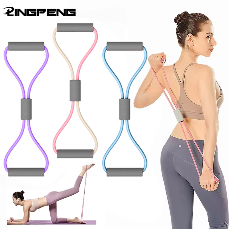 1 szt. Elastyczna taśma do ćwi – Figure 8 Resistance Band recenzja i cena