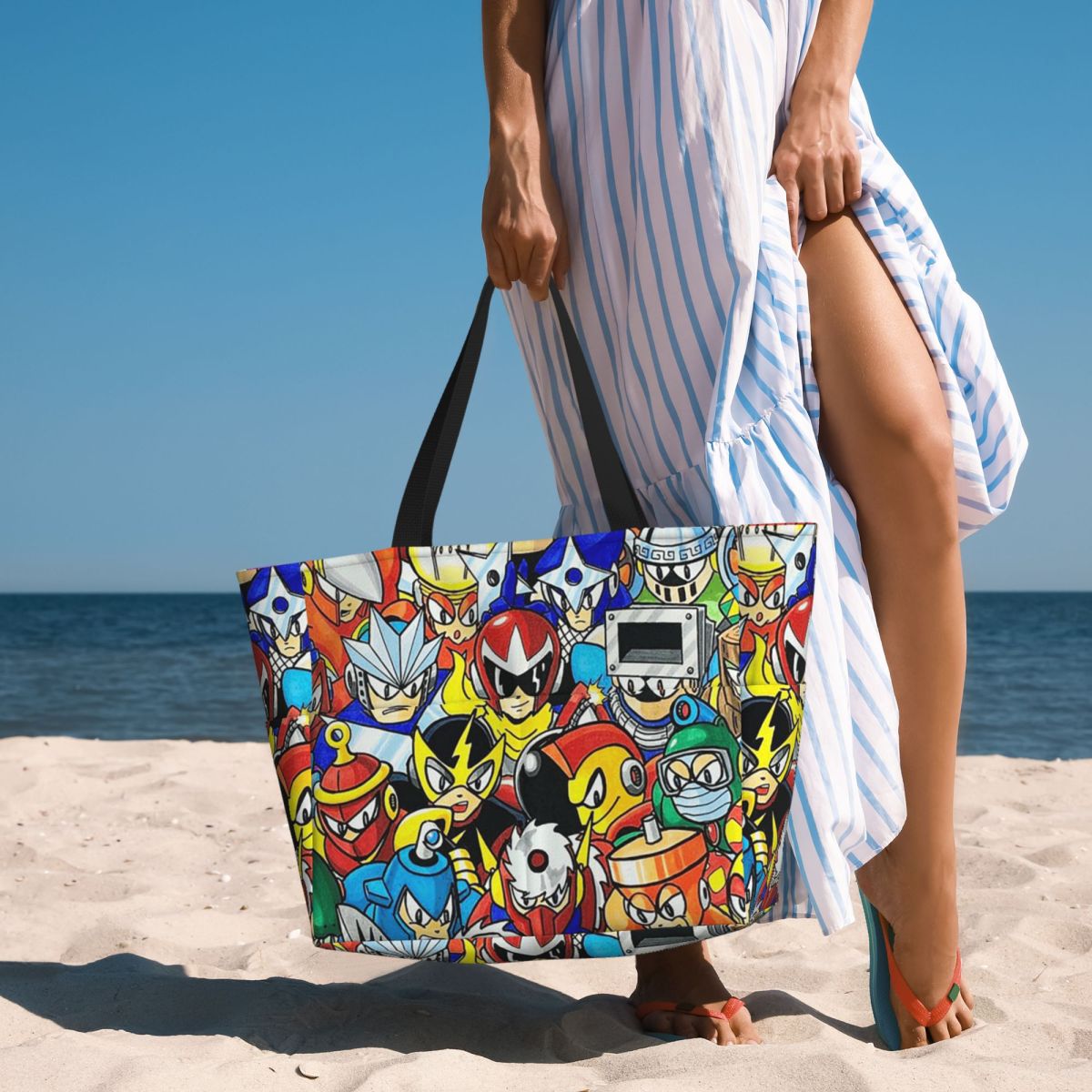 Torba na plażę Megaman, torba  – Yoga Fitness Video recenzja i cena