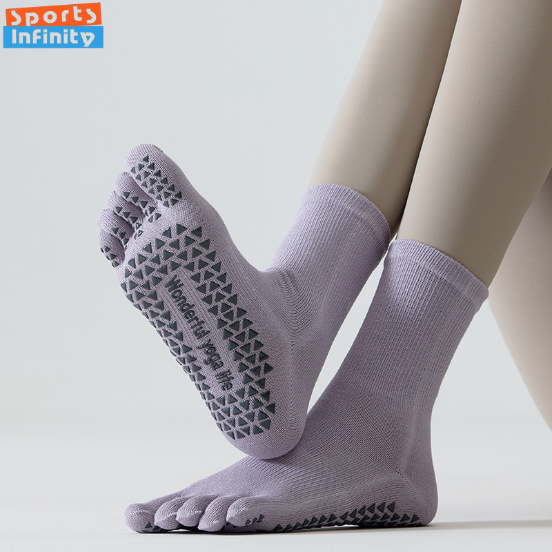 Skarpety do jogi z pięcioma pa – Yoga Dance & Fitness Center Llc recenzja i cena
