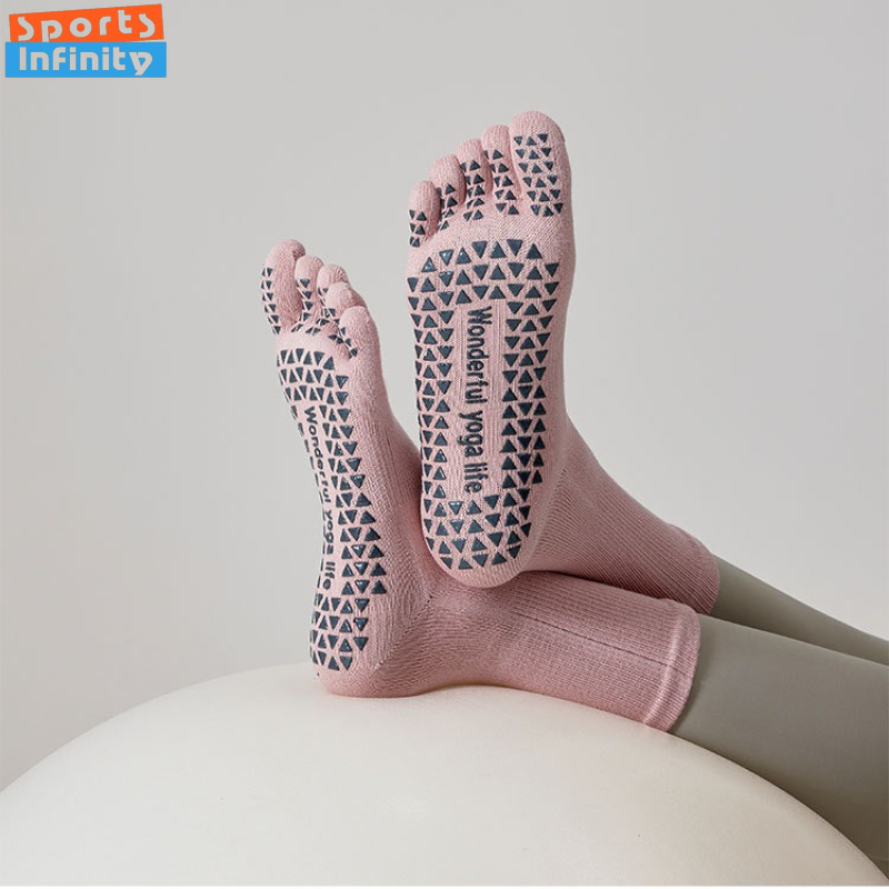 Skarpety do jogi z pięcioma pa – Yoga Dance & Fitness Center Llc recenzja i cena