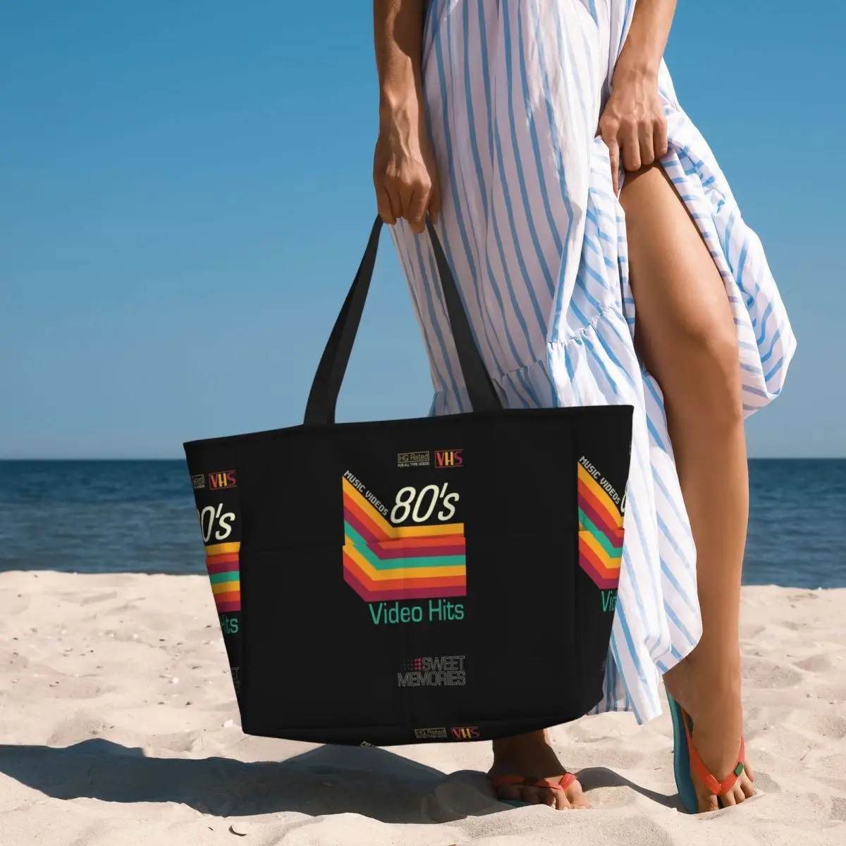 Torba na plażę w stylu retro z – Yoga Fitness Video recenzja i cena