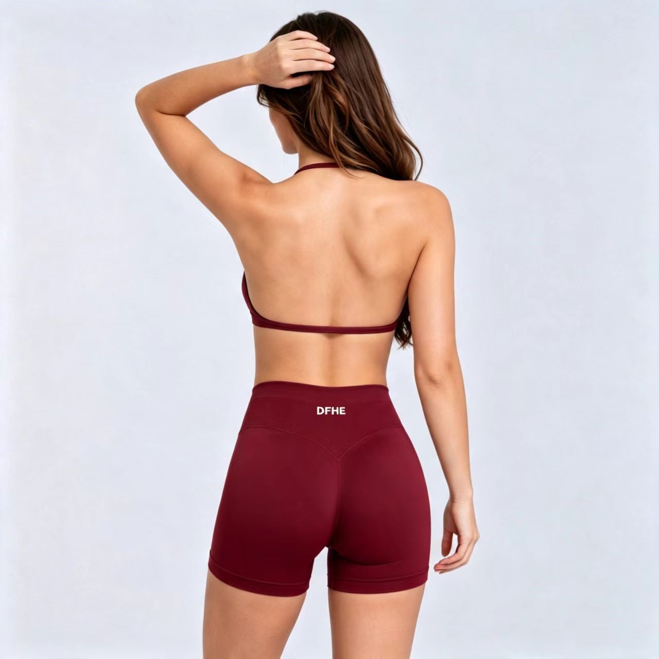 Damskie szorty fitness DFHE z  – Yoga Fitness Workout recenzja i cena