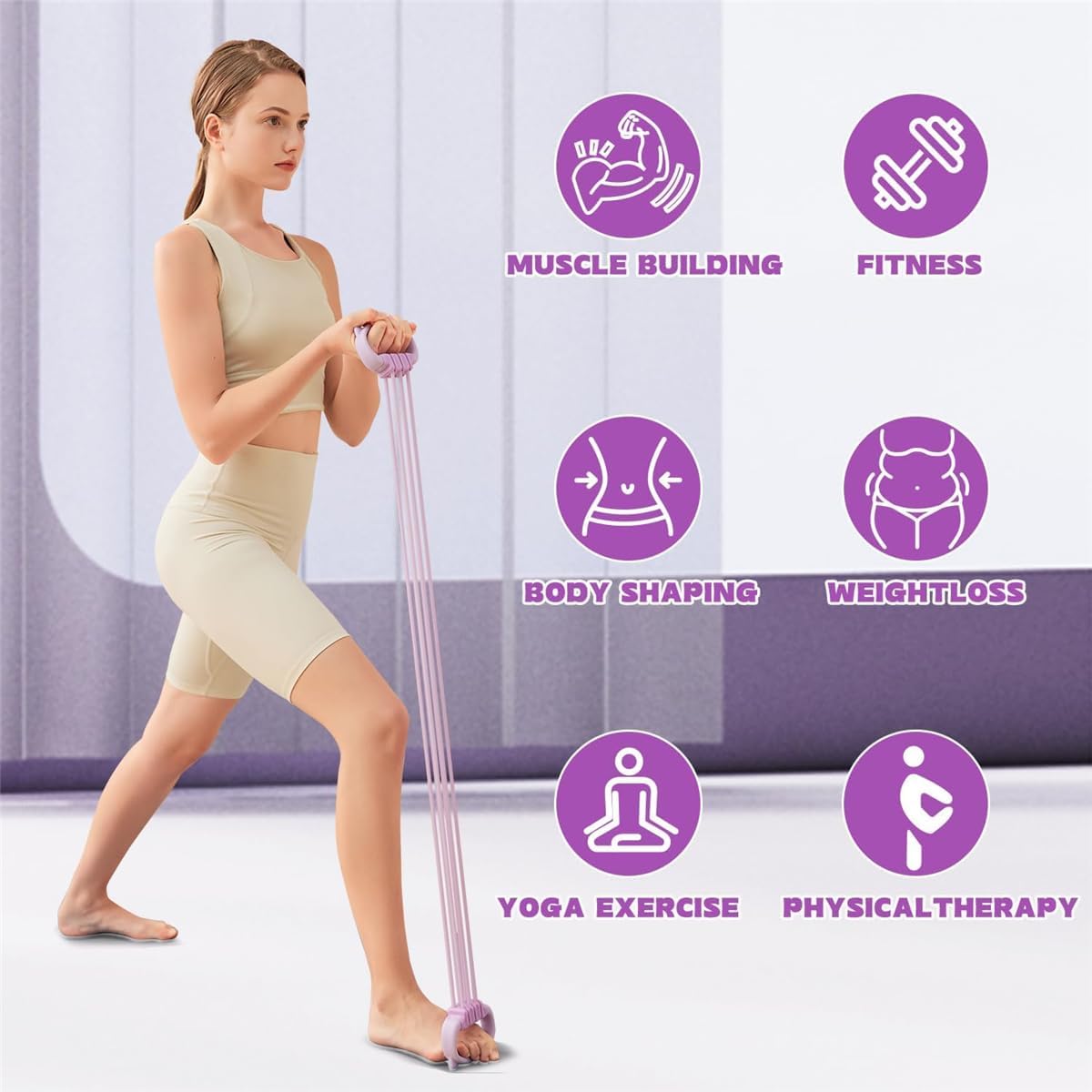 Gumki oporowe typu „8” dla kob – Figure 8 Resistance Band recenzja i cena