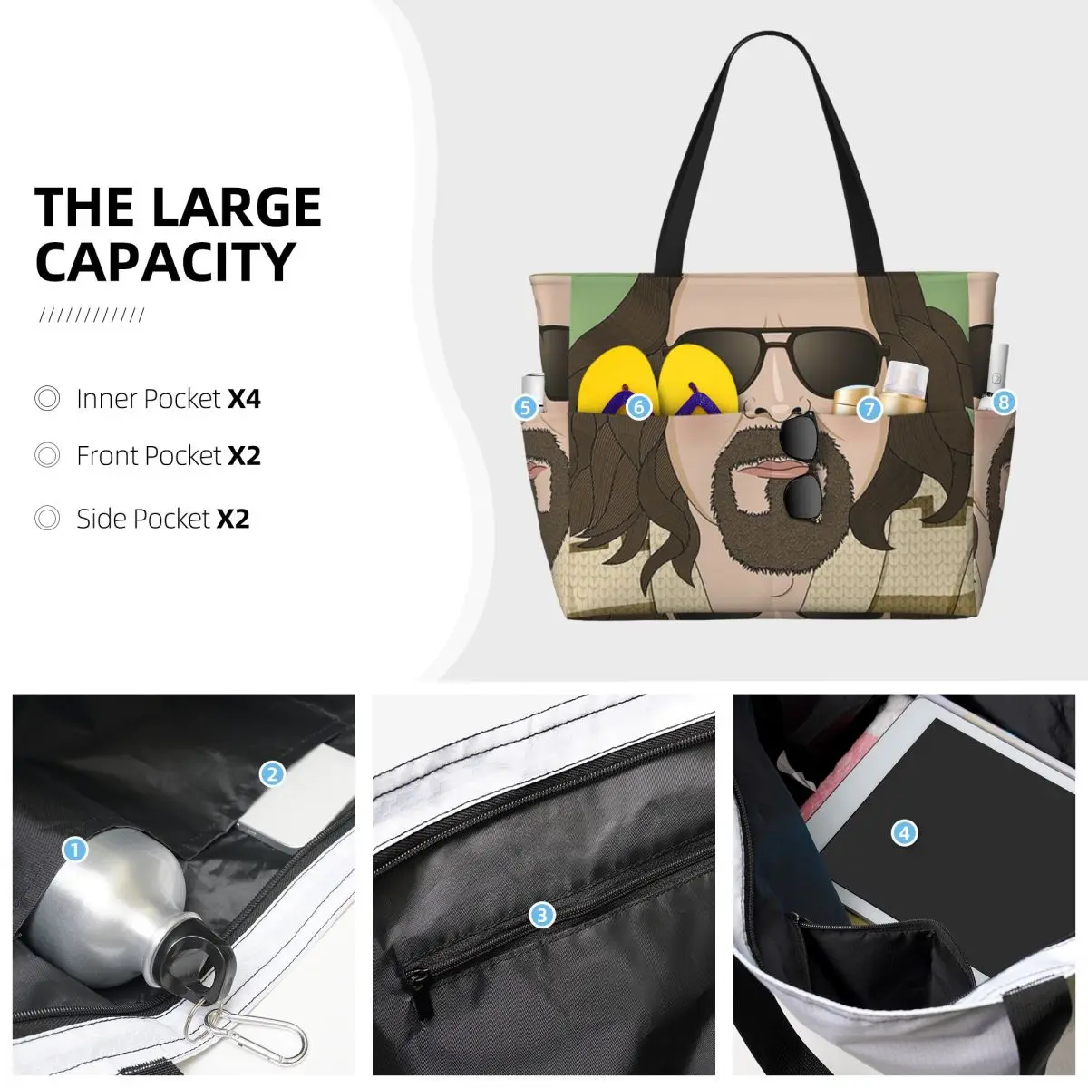 Torba plażowa The Dude - The B – Yoga Fitness Dude recenzja i cena