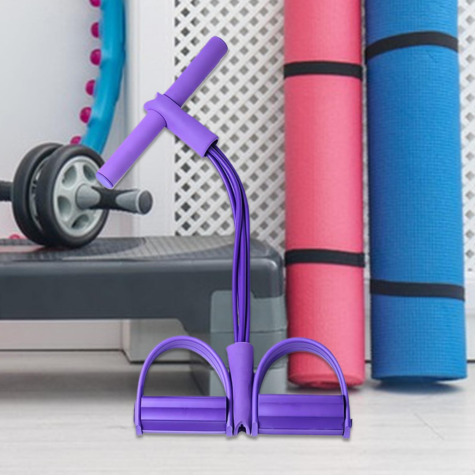 Gumy oporowe 4-rurkowe do jogi – Yoga Pedal Puller Fitness Equipment recenzja i cena