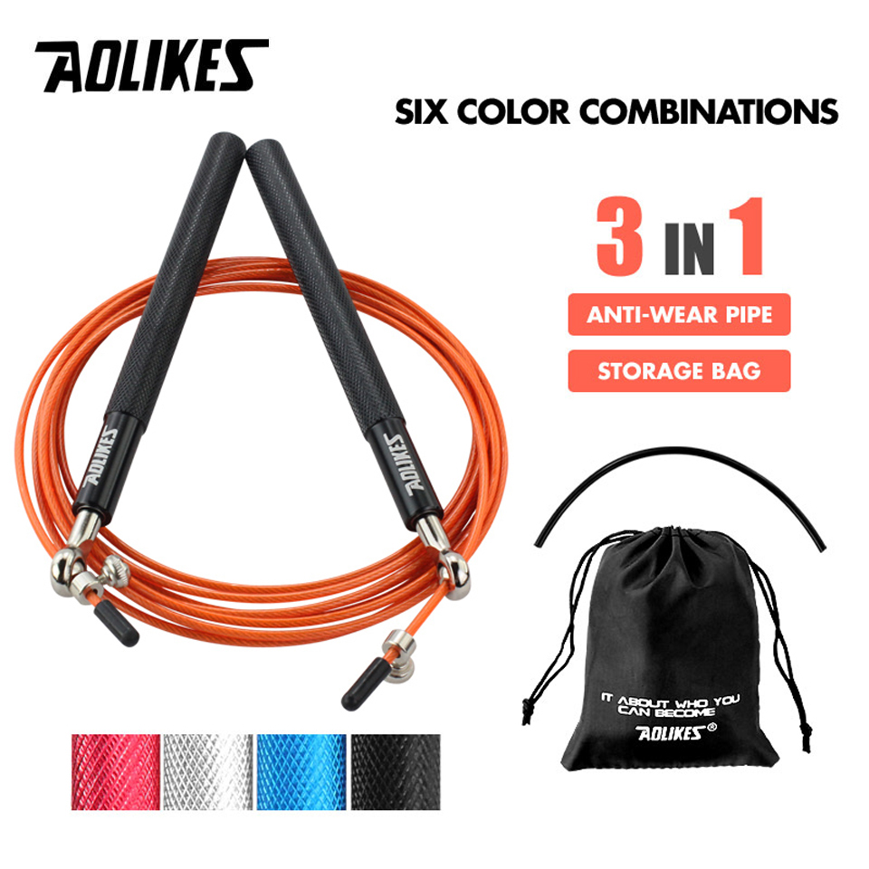 AOLIKES 1 szt. Crossfit Speed  – Speed Skipping Rope recenzja i cena