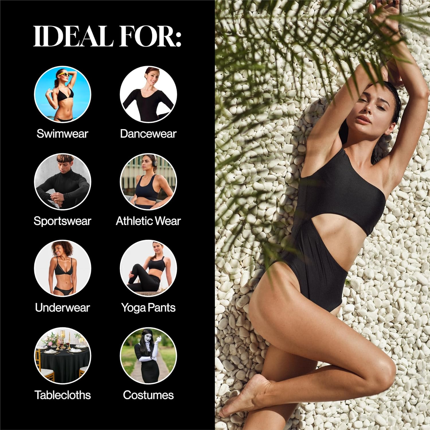 Tkanina Spandex, elastyczna dz – Yoga Dance & Fitness Center Llc recenzja i cena