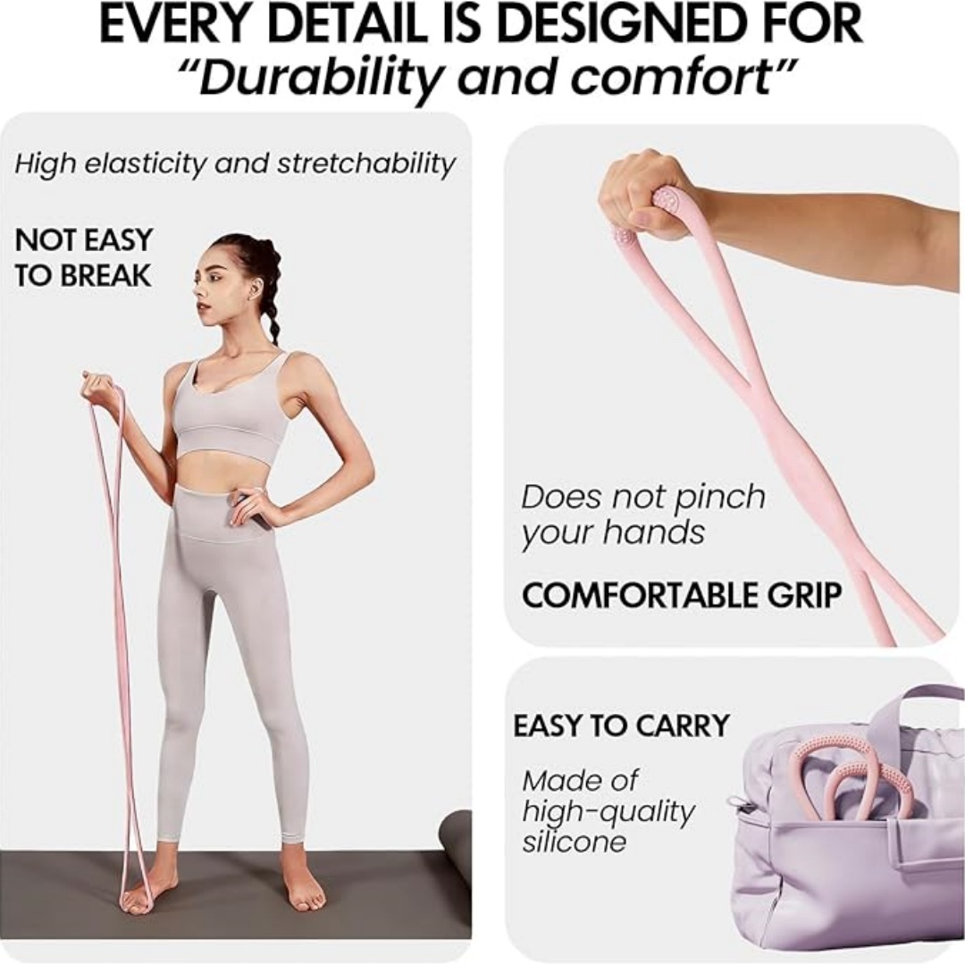Gumy oporowe w kształcie ósemk – Figure 8 Resistance Band recenzja i cena
